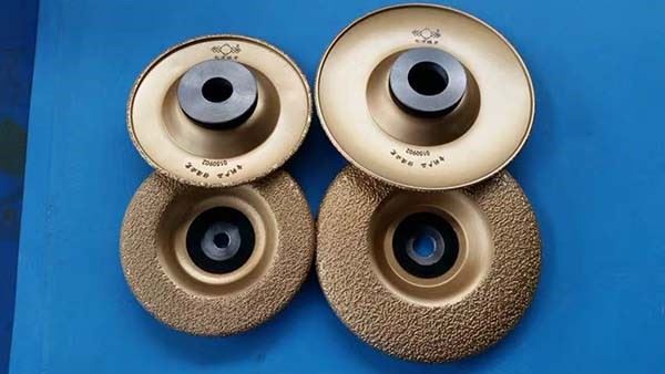 釬焊金剛石沖壓曲面減震磨盤